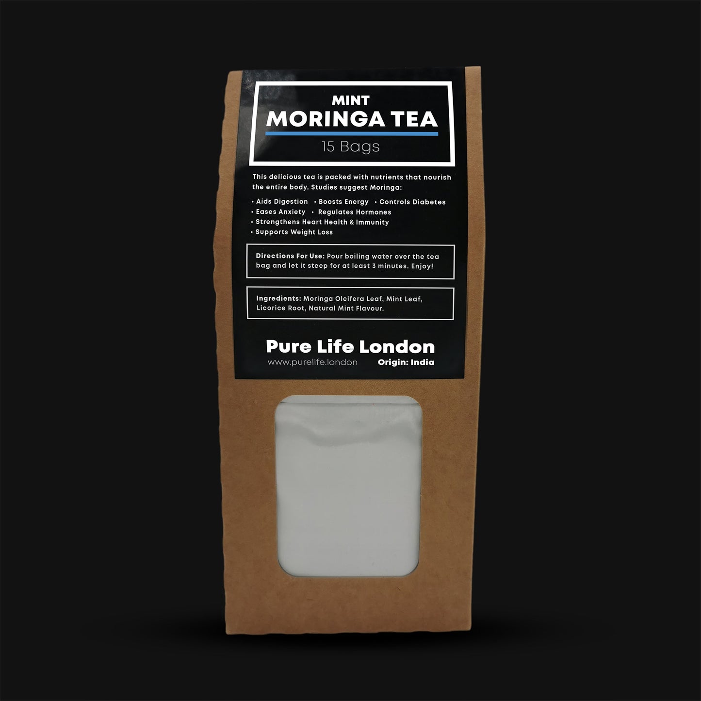 Moringa Tea – Mint (15 Bags)